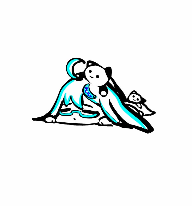 裏で作業してるだけ